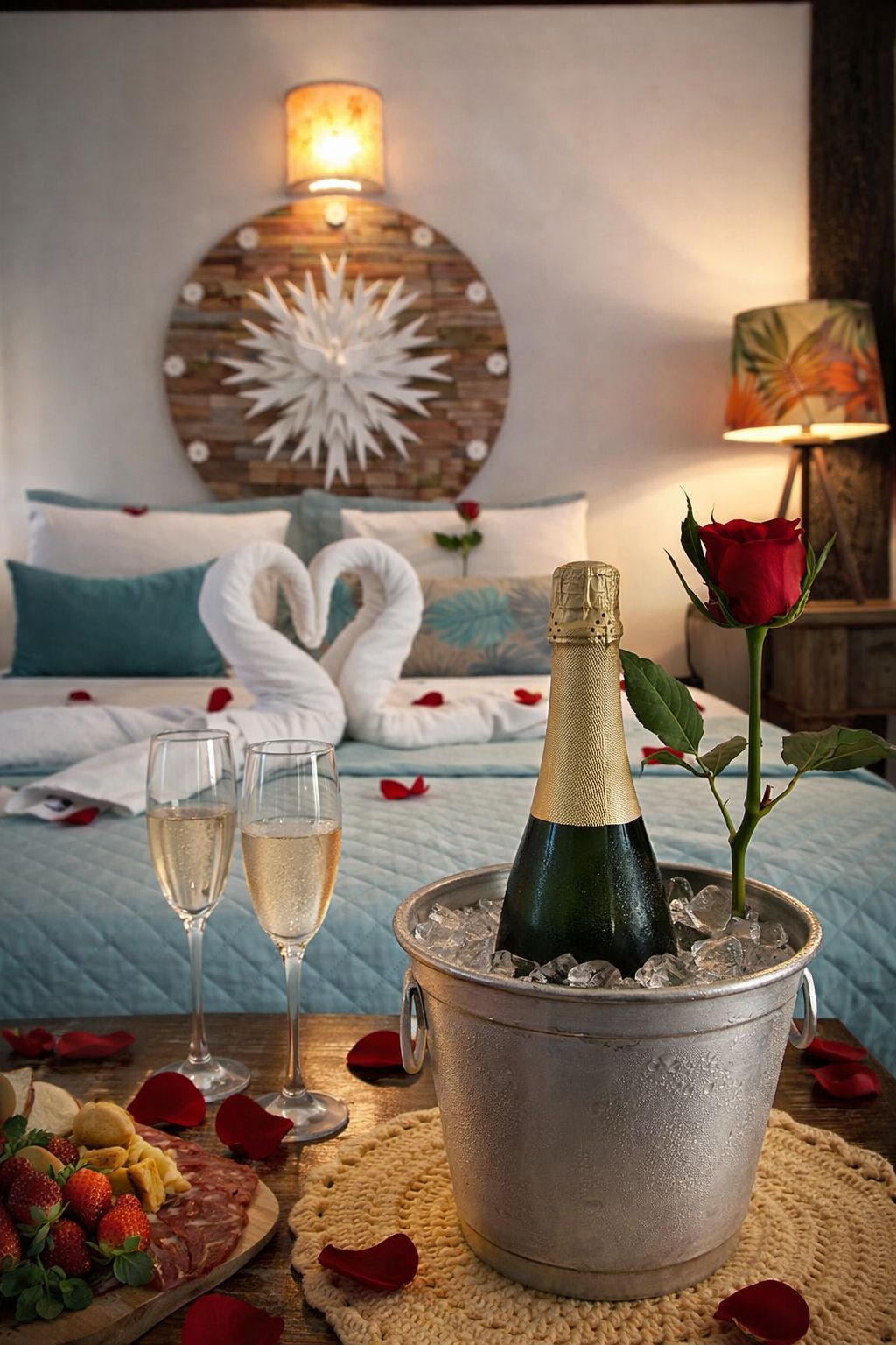 Kit Romântico no Chalé